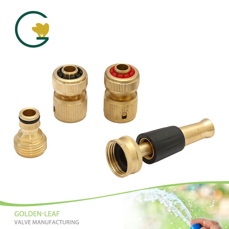 GOLDE-LEAF VALVE ప్రీమియం బ్రాస్ గార్డెన్ హోస్ కనెక్టర్ సెట్‌లతో గ్లోబల్ ఉనికిని బలపరుస్తుంది